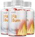 Fit Burn Natural Gummy Supplement with Apple Cider Vinegar & BHB Non-GMO,