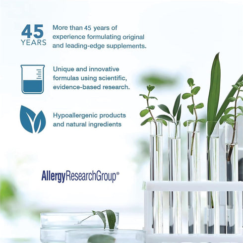 Allergy Research Group Free Aminos Supplement - Essential Amino Acids Complex, 100 Vegetarian Capsules