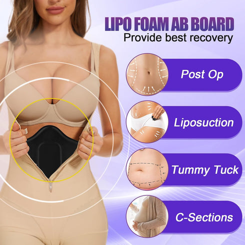 Tummy Abdominal Board Surgery Liposuction - Ab Board Post Surgery Liposuction, Lipo Foam Abdominal Compression Board
