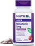 Natrol Sleep Melatonin 5mg Fast Dissolve Tablets | 90 Strawberry-Flavored Tablets, Nighttime Sleep Aid