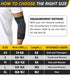 HiRui 2 PACK Elbow Brace - Elbow Compression Sleeves with Adjustable Straps, Tennis Elbow Golfer Elbow Treatment Arm