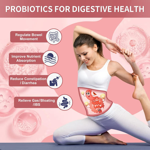 NATURE TARGET Probiotics-for-Women Powder, 100-Billion-CFUs, 45-Day-Supply, with D-Mannose and Cranberry