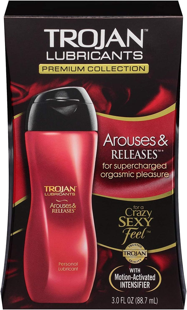 TROJmN Lubricants Arouses and Releases, 3 fl oz, 2 Boxes