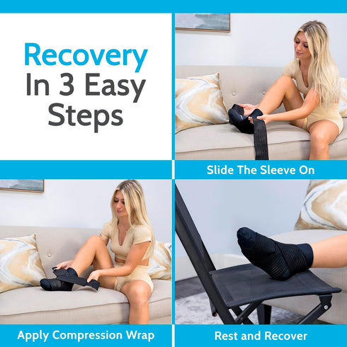 Arctic Flex Cold Therapy Socks, Reusable Ice Cooling Sock for Pain Relief, Bunion, Plantar Fasciitis, Neuropathy
