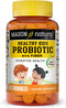 MASON NATURAL Healthy Kids Probiotic with Fiber - 60 Chewables for Healthy Digestive Function