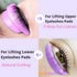 Lash Perm Rods: Silicone Lash Lift Pads, Eyelash Perm Curler Makeup Tools with Reusable Eye Patch & Ribbon (Colorful)
