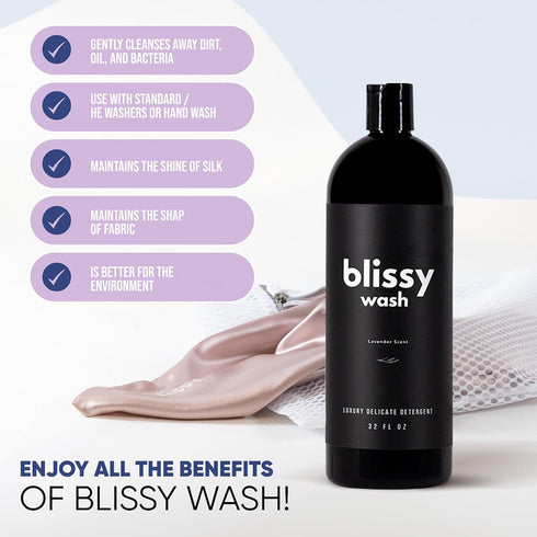 Plant Based Natural Laundry Detergent - Wool, Silk & Cashmere Detergent for Washing Machine - Naturally Scented