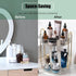 Rotating Makeup Organizer 2 Tier - Lazy Susan Trays for Skincare, Perfume Organizer for Bathroom Counter Vanity