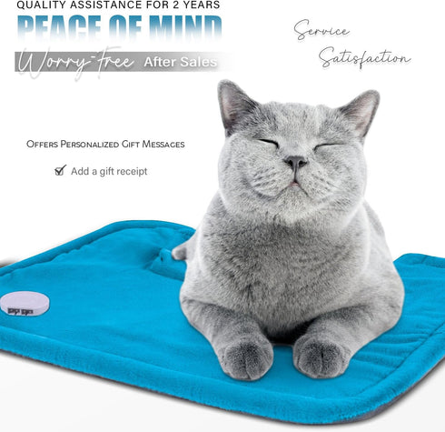 Neck and Shoulders Heating Pad, Weighted Pain Relief Pad, 6 Heat Settings, Auto-Off, Gifts for Men, Women, Dad, Mom