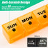 XL Large Monthly Pill Organizer, 4 Weeks, 28 Day Pill Dispenser with Travel Case