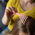 HOOWIFFY 9-Claw 2pcs Set Scalp Massager Manual Head and Neck Massage Tool Plastic Hair Comb Handheld Relaxation