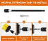 Drill Brush Attachments 20 PCS Scrub Pads & Sponge Power Scrubber Brush with Extend Long Rod for All Purpose Cleaning