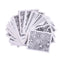 Valuu Black Lace Flower Nail Art Stickers, 40 Sheets Water Transfer Decals for DIY Manicure Tips