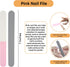 Stellmacher Toenail Clippers, Professional Nail Care Kit with Stainless Steel Nail Clipper, 4 Pieces Manicure &