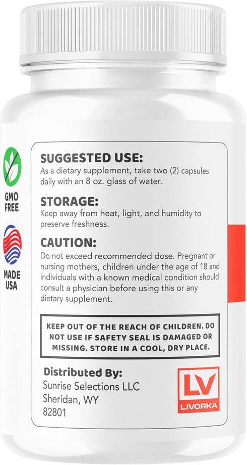 LIVORKA (2 Pack) 120 2 Citrus Burn Capsules - Official CitrusBurn Pills Supplement Support All Natural Ingredients