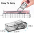 Pill Cutter for Small or Large Pills - The Best Multiple Pill Splitter Design in the USA, Keychain Pill Holder Bonus
