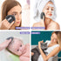 SUNLAND Reusable Makeup Remover Pads, Microfiber Face Cleansing Gloves, Washable Cloth with Laundry Bag, Rounds Pads