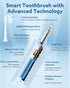 Operan Electric Toothbrush for Adults and Kids, Rechargeable Sonic Toothbrush, 5 Modes, 8 Brush Heads, White