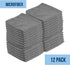 GREEN LIFESTYLE Microfiber Cleaning Cloth 12 Pack, Borderless Microfiber Towels for Cleaning, Rags, Car Microfiber