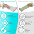 Vive Cast Cover for Shower Leg, Waterproof Adult Cover Bag for Showering After Surgery, Watertight & Submersible