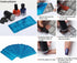WOKOTO 5Pcs Nail Plates Stamping Set with Classic Geometric Stars Nail Art Kit