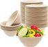 100 Pack Heavy-Duty 8oz Compostable Paper Bowls, Biodegradable, Eco-Friendly, for Soup, Salad, Dessert
