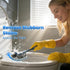 SSINBOANGI 3 Pack Set, Hard Bristle Scrub Brush Cleaning Brush Designed for Cleaning Shower, Bathroom Faucets, Tile