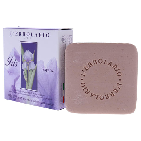 L'Erbolario Iris Perfumed Bar Soap, 3.5 oz – Gently Scented Body and Hand Soap Bar