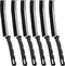 6Pcs Hard Bristle Crevice Cleaning Brush Tool, Multifunctional Bathroom Gap Brush, Grout Cleaner Brush