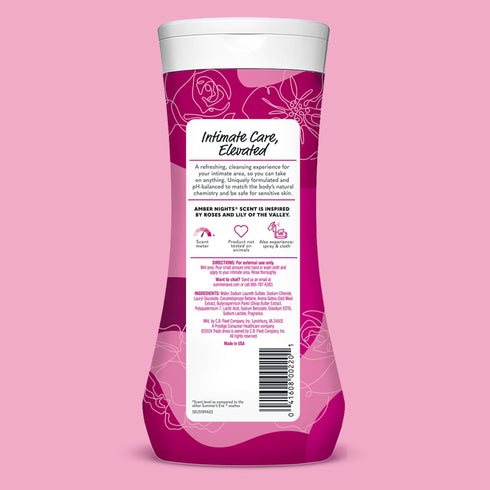 Summer's 15 oz Eve Amber Nights with Oat and Shea Extracts, Daily Refreshing All Over Feminine Body Wash, Removes Odor