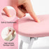 Subay Nail Arm Rest - Foldable PU Leather Manicure Hand Rest for Acrylic Nails, Nail Art Tool for Salon Use