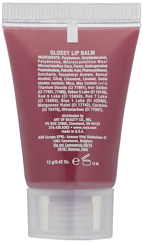 ZOYA Lip Gloss, Purr, 0.42 Ounce