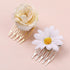 20PCS Small Hair Side Combs, French Teeth Hair Combs for Women, 5 Teeth Tiny Hair Clip Combs for Bridal Wedding Veil