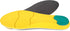 Orthotic Memory Foam Elevator Shoe Insole for Plantar Fasciitis, 1/2 Inch Height Increase (Yellow) - Large
