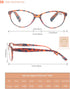 HEEYYOK Reading Glasses Women 2.50, 5-Pack Colorful Readers with Quality Spring Hinge for Outdoor Reading
