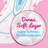 WHISPER 45 31.7 cm Ultra Skinlove Sanitary Pads for Women | Thin XL+ Pads | Cottony Soft Top Sheet | Irritation Free |