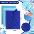 30 Sheets Blue Tissue Paper for Packaging Gift Bags Decoration, Gift Wrap Tissue Paper Bulk for Weddings Birthday DIY Project Christmas Independence Day Gift Wrapping Crafts Decor (14 x 20 Inch) by Hlonon