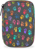 Skerhhux Colorful Paw Art Pill Case Travel Pill Organizer Weekly 7 Day Portable