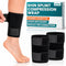 Vive Shin Splint Compression Wrap (Pair) - Adjustable Brace for Pain Relief,