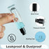 YU FENG 6 Pack Clear Glass Perfume Sprayer Bottle, 30ml Portable Fine Mist Sprayer, Empty Refillable Travel