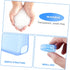 FOMIYES 10pcs Toothbrush Holder, Portable Toothbrush Cap and Cover Case for Travel