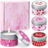 Tuitessine Valentines Day Scented Candle Gift Set, 4 Pack 4.4 oz Aromatherapy
