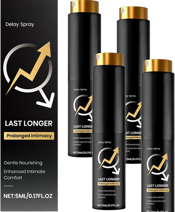 Nuvilo Delay Spray for Men, Intimate Control Spray for Longer-Lasting Moments, Sensitivity Support