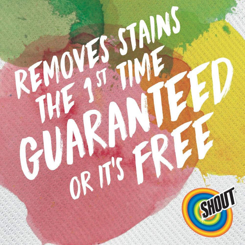 Shout Active Enzyme Laundry Stain Remover Spray, 60oz Prewash Refill, Triple-Acting Formula for 100+ Stains