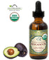 US Organic Avocado Oil Unrefined Virgin, 100% Pure & Natural, Cold Pressed, USDA Certified Organic in Amber Glass