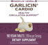 Nature's Way Premium Herbal Garlicin Cardio, 350 mg - 180 Count for Heart Health