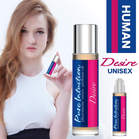Roll-on Original Perfume oil for Women and Men Pheromone Cologne - Unisex Floral Scent 0.34fl.oz(10mL) - Alcohol-free - TSA Ready