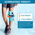 Comfytemp Calf Shin Splint Ice Packs, Reusable Gel 2 Pack, Hot Cold Therapy Compression Sleeve for Swelling, Elbow, Knee