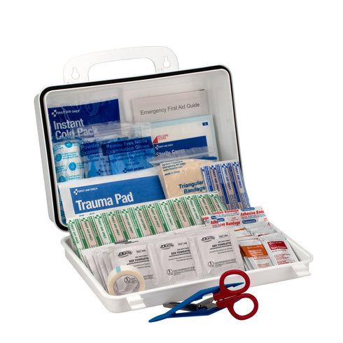 First Aid Only 9301-25P 25-Person Contractor's Emergency First Aid Kit for Home Renovation, 176 Pieces
