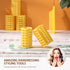 Syhood 12 Pieces Large Snap Hair Rollers, Plastic Hair Curlers with Rat Tail Comb for Hairdressing Styling Tools (6.8 x